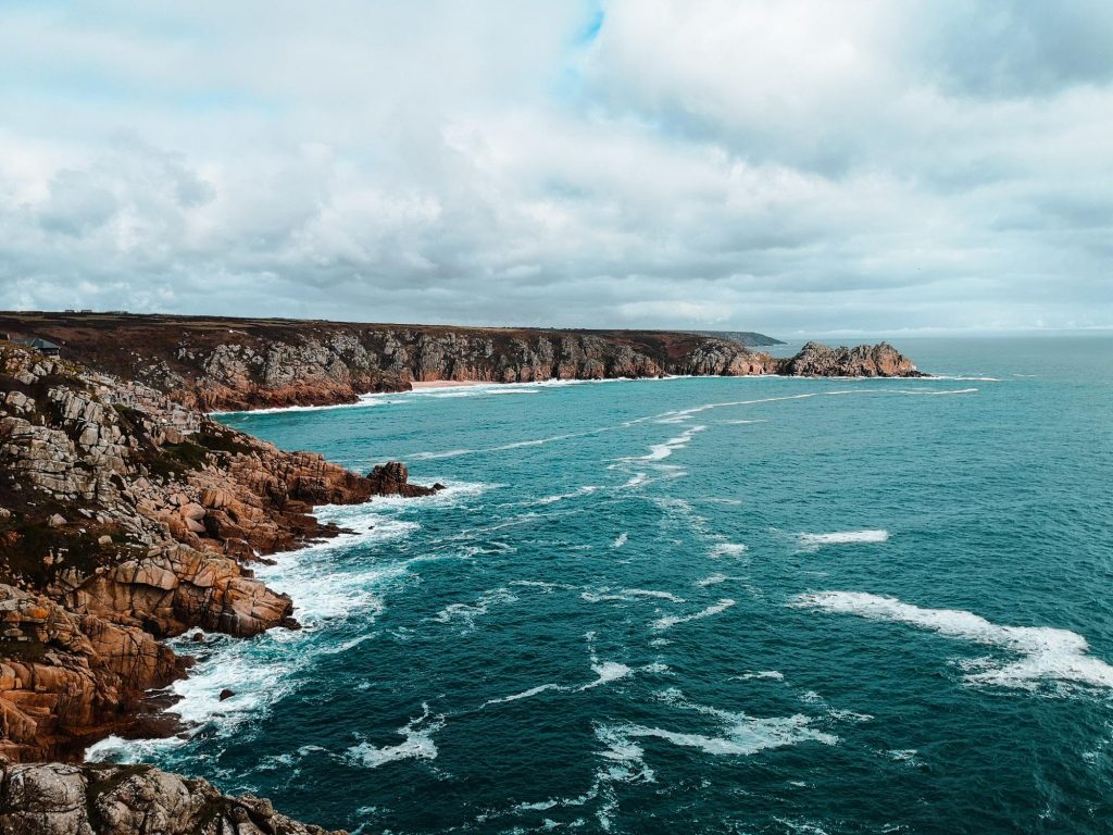 porthcurno view from the cliffs